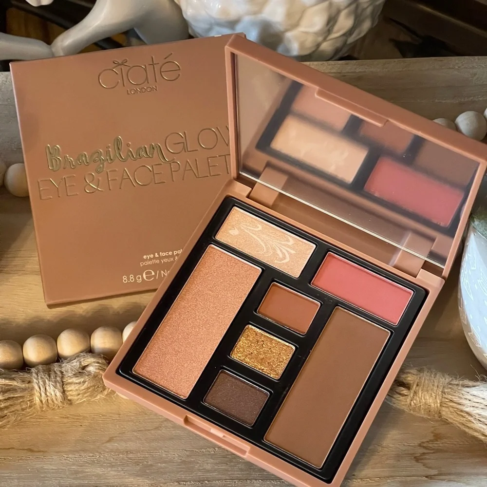 CIATE’ LOBDON Brazilian Glow Eye & Face Palette In Medium Dark